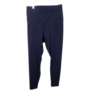 Hey Nutes Navy Blue High Waist Activewear Leggings Womens Size Small